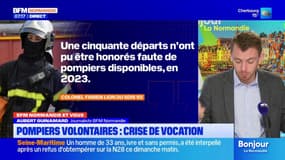 BFM Normandie et vous: crise de vocations chez les pompiers volontaires