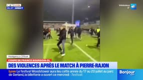 Coupe de France: la fin du match Bourgoin-OL émaillée par des tensions