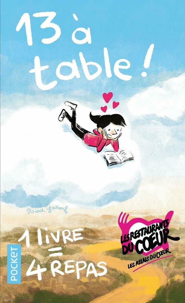 "13 à table", le recueil de nouvelles vendu au profit des Restos du cœur
