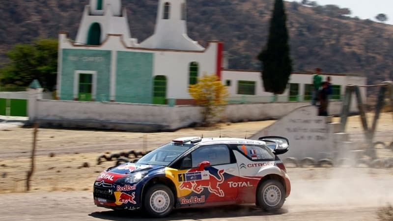 Sébastien Loeb et sa DS3 sont sortis vainqueur du rallye du Mexique