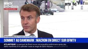 Navire "fantôme" russe intercepté à Saint-Nazaire: "Il y a eu des fautes très importantes commises par cet équipage", affirme Emmanuel Macron