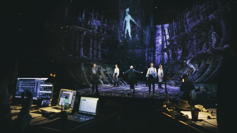 La pièce "La Tempête" de Shakespeare montée avec les effets spéciaux d'Intel.