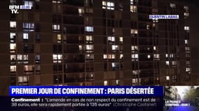 Confinés, les Parisiens applaudissent les soignants