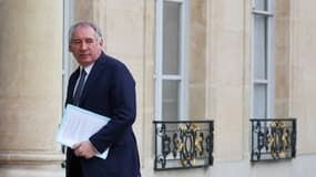 François Bayrou se rend à la session de travail du Conseil national de la Refondation (CNR), à l'Elysée le 12 décembre 2022