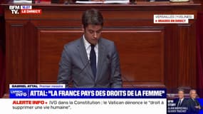 IVG dans la Constitution: en référence à Annie Erneaux, Gabriel Attal affirme que "le nouvel évènement, c'est aujourd'hui"