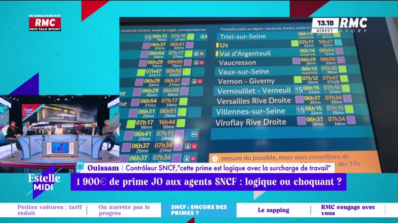 Prime De Pour Les Agents De La Sncf C Est Logique Avec La