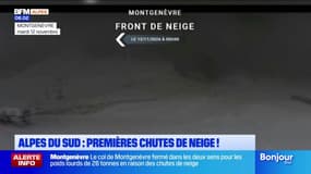 Alpes du Sud: premières chutes de neige