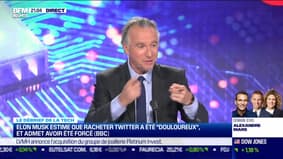 Elon Musk estime que racheter twitter a été “douloureux” et admet avoir été forcé (BBC) - 13/04