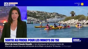 Marseille: une sortie kayak aux îles du Frioul pour des enfants du 15e arrondissement