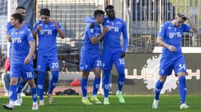 M'Baye Niang, sous le maillot d'Empoli, le 18 février 2024
