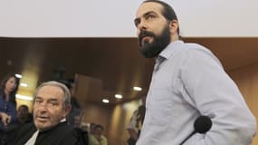 Sylvain Jouanneau, le père de Mathis, lors de son procès devant les assises du Calavdos.