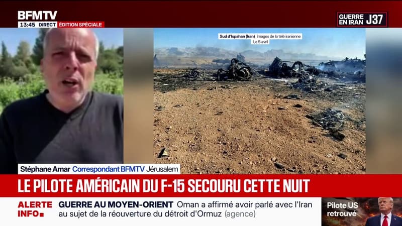 Deux unités israéliennes seraient impliquées dans le sauvetage du pilote américain