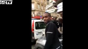 Quand Sakho tombe par hasard sur Matuidi en plein Paris