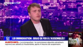 Projet de loi immigration: "On a une parodie de démocratie devant nos yeux", pour Louis Boyard (LFI)
