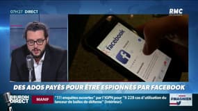  #Magnien: Des ados payés pour être espionnés par Facebook