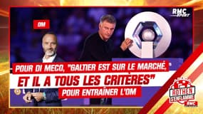 OM : "Galtier est sur le marché et il a tous les critères", estime Di Meco