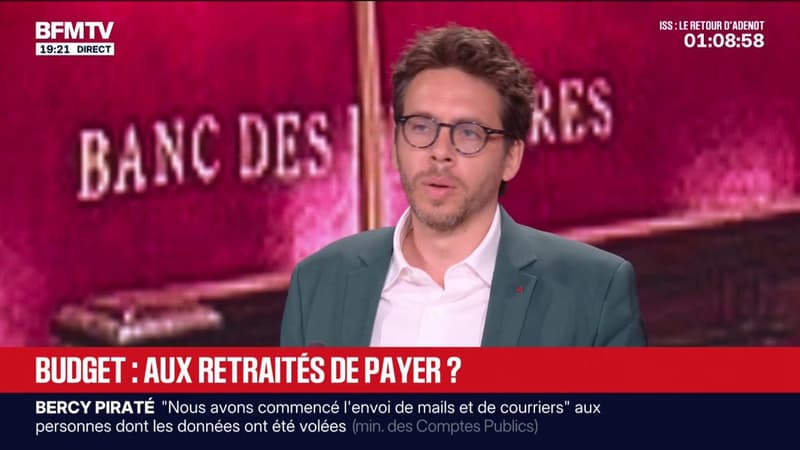 Budget 2027: "Pourquoi faire absolument la poche des retraités ?", se questionne Hadrien Clouet, député LFI