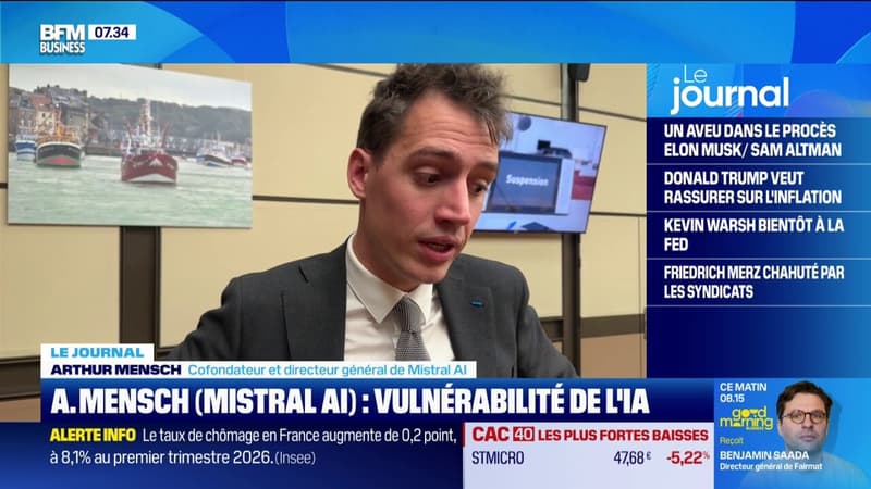 Arthur Mensch (Mistral AI) : vulnérabilité de l'IA