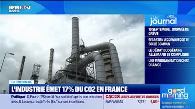 L'industrie émet 17% du CO2 en France