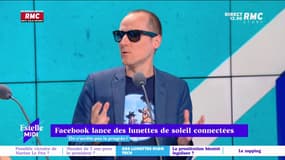 Les lunettes facebook portées par Anthony Morel, le 14 avril 2022