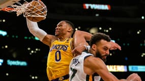 Russell Westbrook et Rudy Gobert