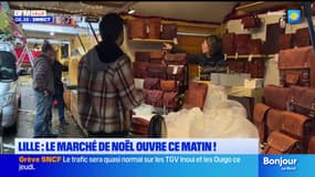 Lille: le marché de Noël ouvre ce mercredi matin