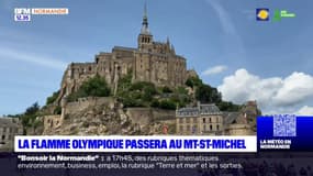 La flamme olympique passera au Mont Saint-Michel