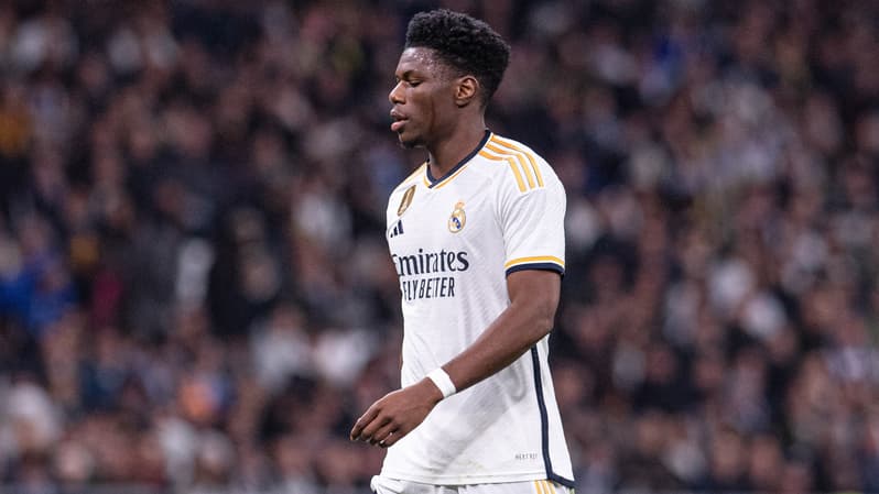 Aurélien Tchouaméni, milieu de terrain français du Real Madrid, le 17 décembre 2023