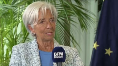 La présidente de la BCE Christine Lagarde, le 6 juin 2024