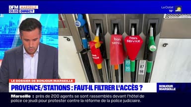 Bouches-du-Rhône: face aux difficultés d'approvisionnement, faut-il filtrer l'accès aux stations-essence?