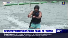 Les Vacances du Petit Colas : Téléski-nautique sur le canal de l'Ourcq !