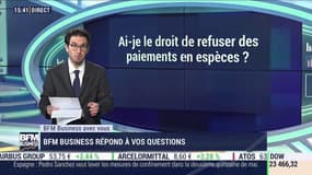 Sécurité sanitaire: ai-je le droit de refuser des paiements en espèces ?