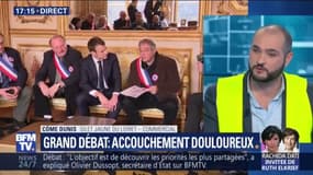 Le gilet jaune Côme Dunis évoque la création d'une plateforme, Noos, pour "dégager des revendications"