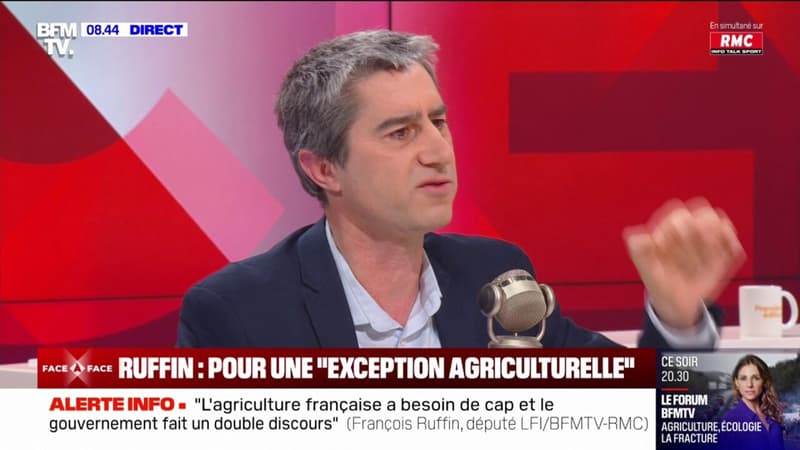 Colère des agriculteurs: François Ruffin souhaite une 