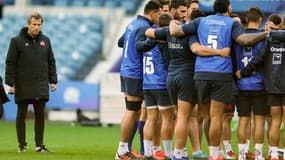 Fabien Galthié et le XV de France en novembre 2020