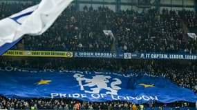 Les supporters de Chelsea lors du match contre le FC Noah (8-0, Conference League), le 7 novembre 2024