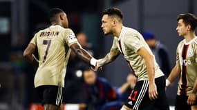 Lucas Ocampos avec l'Ajax