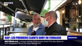 "On retrouve la liberté": les premiers clients sont de retour en terrasse à Gap