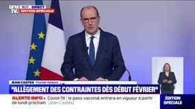 Jean Castex annonce la fin du port du masque en extérieur, la fin des jauges et la fin du télétravail obligatoire le 2 février