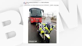 Un chauffeur de bus interpellé par la police à Vannes le 9 février 2025