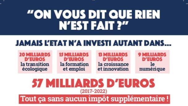 "On vous dit que rien n'est fait?": le tract "provoc'" des Jeunes avec Macron pour l’anniversaire de l'élection présidentielle