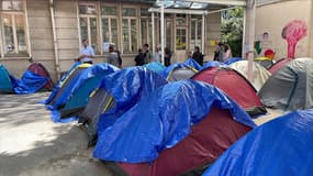 500 mineurs isolés s'étaient installés dans une école désaffectée, situé dans le 16e arrondissement de Paris.