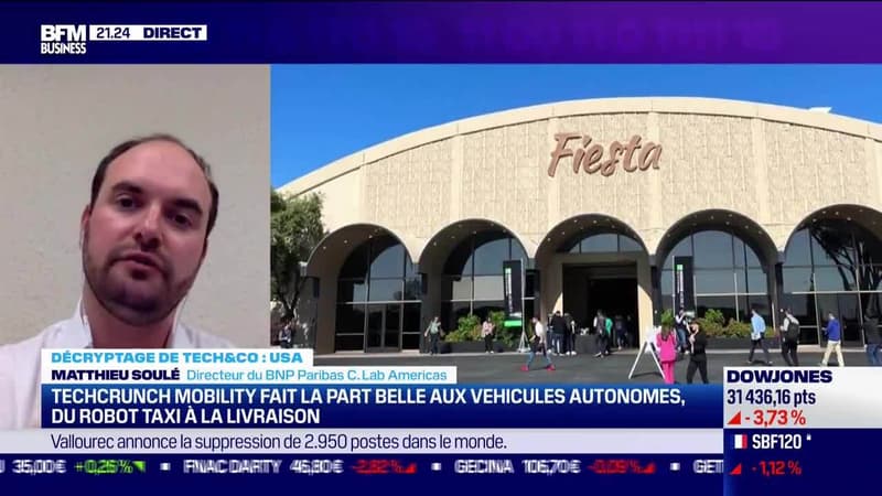 Matthieu Soulé (BNP Paribas C. Lab Americas) : TechCrunch Mobility fait la part belle aux véhicules autonomes, du robot taxi à la livraison - 18/05