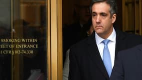 Michael Cohen à sa sortie du tribunal, le 12 novembre 2018, à New York