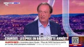 "De toute concurrence, j'ai peur": Michel-Édouard Leclerc, président du comité stratégique de E.Leclerc, s'exprime sur la concurrence