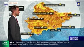 Météo Côte d'Azur: une journée ensoleillée avec quelques nuages