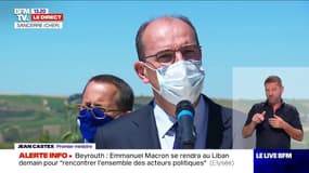 Beyrouth: Jean Castex annonce que "des marins-pompiers de Marseille partiront dans peu de temps pour le Liban"