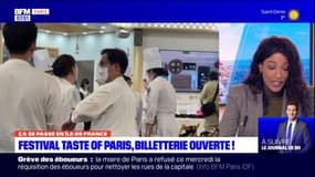 Paris: la billetterie du festival "Taste of Paris" ouverte