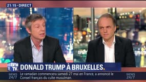 Macron-Trump: premier tête-à-tête à Bruxelles (1/2)
