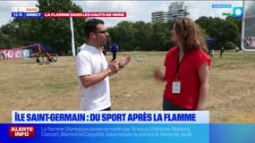 Biathlon, boxe... Des activités organisées au parc de l'Île Saint-Germain à l'occasion du passage de la flamme olympique